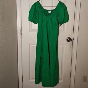 Old Navy Rounded Green V-Neck